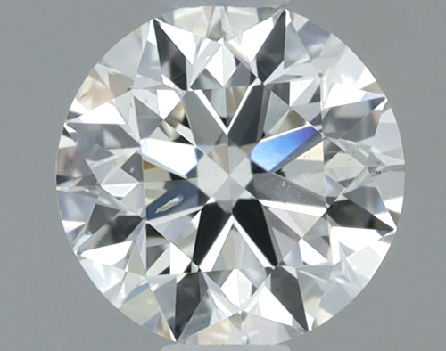 0.51 carat K-SI1 Excellent cut Natūralus Round Deimantas (1)