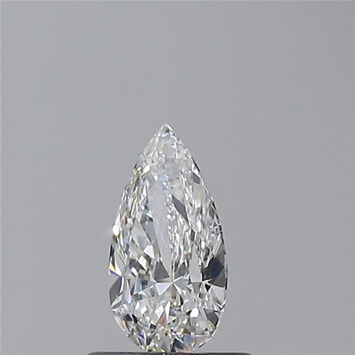 0.52 carat E-VS1 Natūralus Pear Deimantas (1)