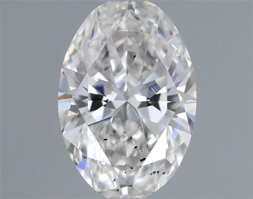0.38 carat G-SI1 Natūralus Oval Deimantas (1)