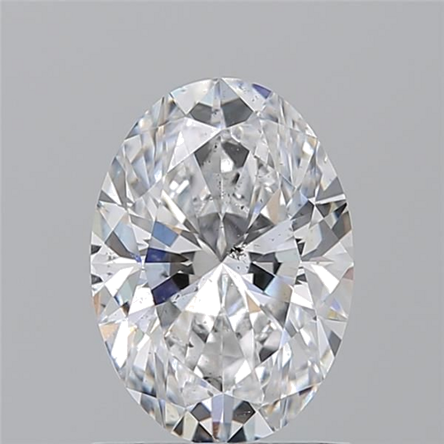 1.22 carat D-SI2 Natūralus Oval Deimantas (1)