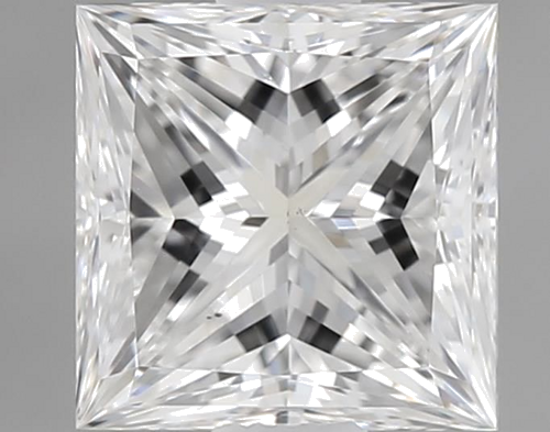 1.02 carat E-VS2 Natūralus Princess Deimantas (1)