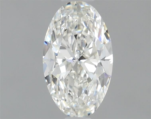 0.5 carat I-VS1 Natūralus Oval Deimantas (1)