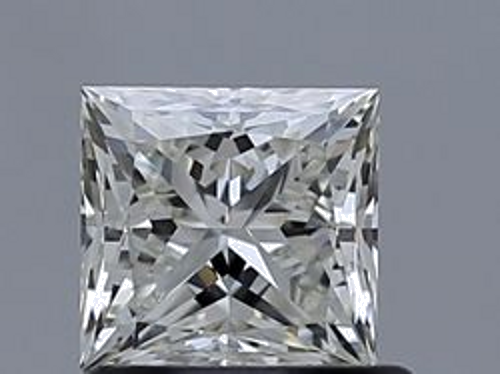 0.8 carat J-VS2 Natūralus Princess Deimantas (1)