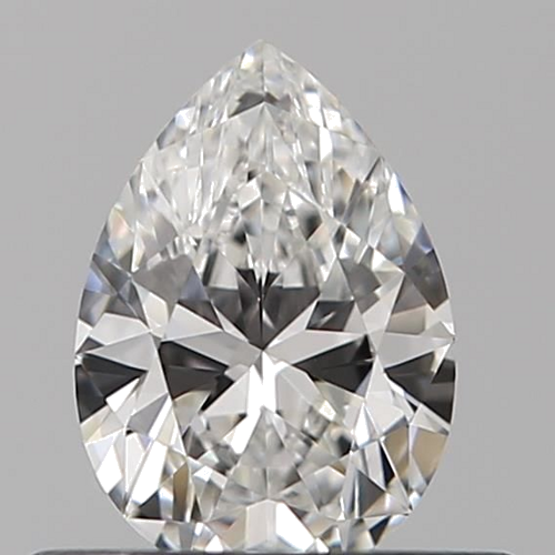 0.36 carat F-VVS1 Natūralus Pear Deimantas (1)