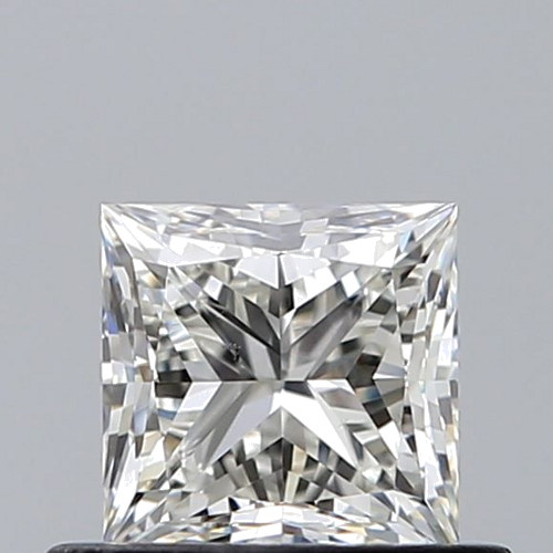 0.6 carat I-VS2 Natūralus Princess Deimantas (1)