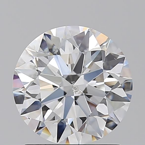 1.51 carat F-SI2 Excellent cut Natūralus Round Deimantas (1)
