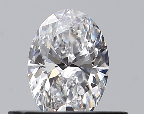 0.4 carat D-VVS1 Natūralus Oval Deimantas (1)
