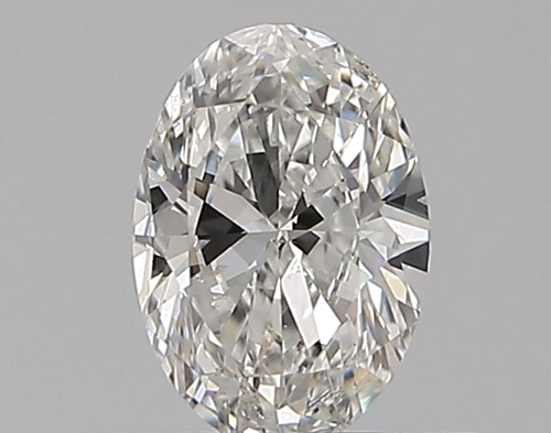 0.5 carat E-SI1 Natūralus Oval Deimantas (1)