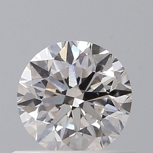 0.51 carat H-VS2 Very Good cut Natūralus Round Deimantas (1)