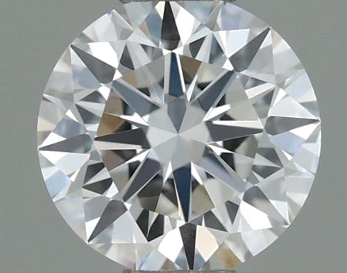 0.5 carat F-VVS1 Excellent cut Natūralus Round Deimantas (1)