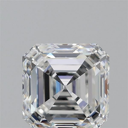 1.01 carat F-VS1 Natūralus Asscher Deimantas (1)