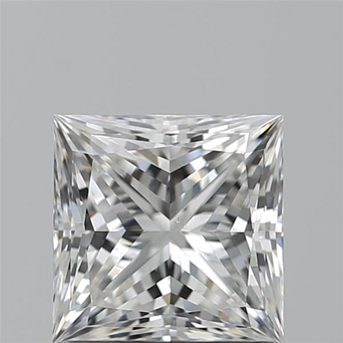 1.3 carat F-VS2 Natūralus Princess Deimantas (1)