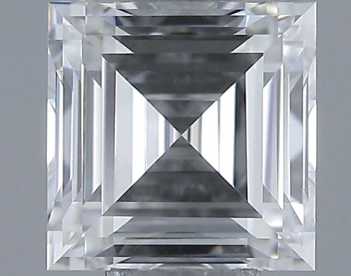 0.45 carat D-VVS2 Natūralus Square Radiant Deimantas (1)