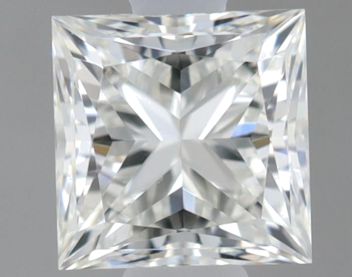 0.55 carat J-VVS2 Natūralus Princess Deimantas (1)