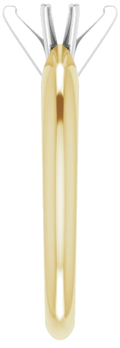 14K Yellow   White 6x3.5 mm Marquise Six-Prong Solitaire Engagement Ring Mounting (4)