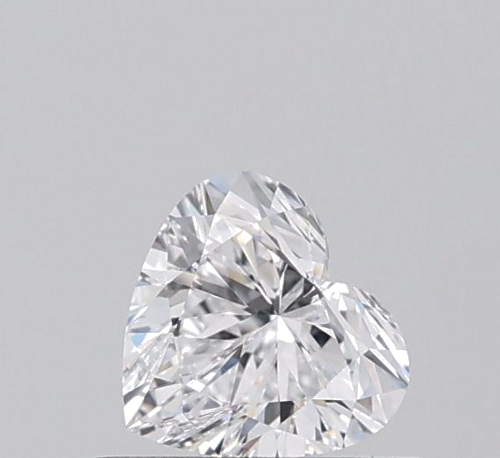 0.5 carat D-VVS2 Natūralus Heart Deimantas (1)