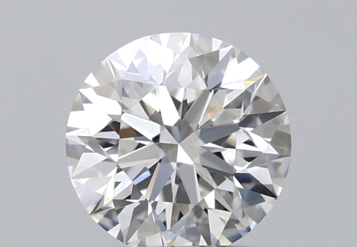 0.59 carat F-VVS2 Excellent cut Natūralus Round Deimantas (1)