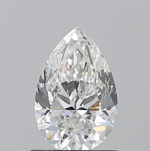 1.01 carat G-VVS1 Natūralus Pear Deimantas (1)