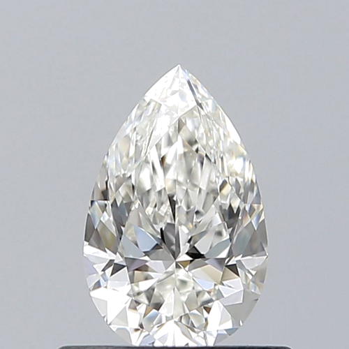 0.56 carat H-VVS1 Natūralus Pear Deimantas (1)
