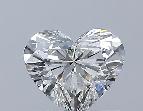 0.6 carat H-VS2 Natūralus Heart Deimantas (1)