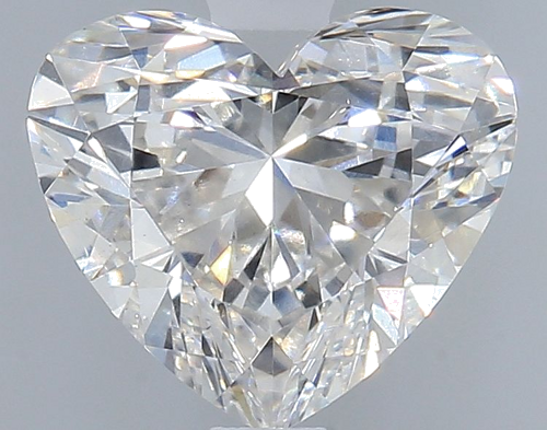 1.12 carat G-VS2 Natūralus Heart Deimantas (1)
