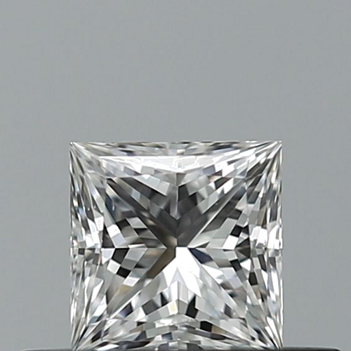 0.36 carat E-VS1 Natūralus Princess Deimantas (1)
