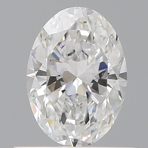 0.5 carat E-VS2 Natūralus Oval Deimantas (1)