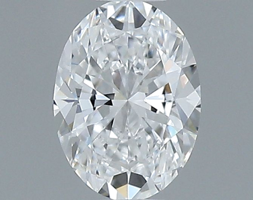 0.31 carat D-VVS2 Natūralus Oval Deimantas (1)