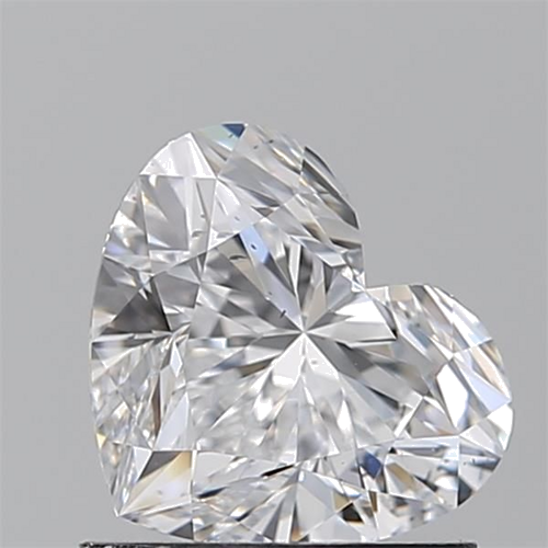 1.01 carat D-SI1 Natūralus Heart Deimantas (1)
