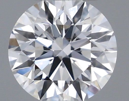 0.2 carat D-VVS2 Excellent cut Natūralus Round Deimantas (1)