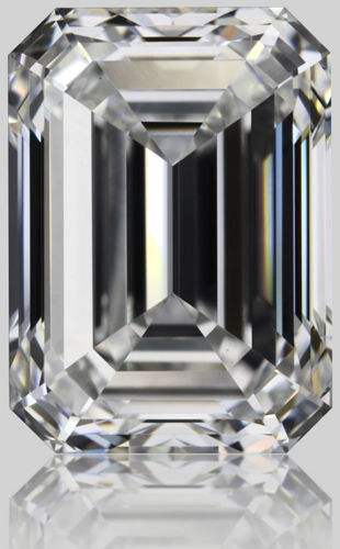 1.7 carat F-VVS2 Natūralus Emerald Deimantas (1)