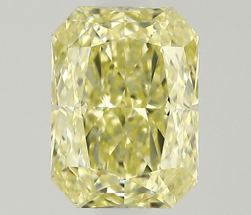 0.61 carat Fancy Light Yellow-IF Natūralus Radiant Deimantas (1)