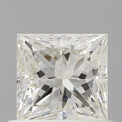 0.58 carat J-VVS1 Natūralus Princess Deimantas (1)