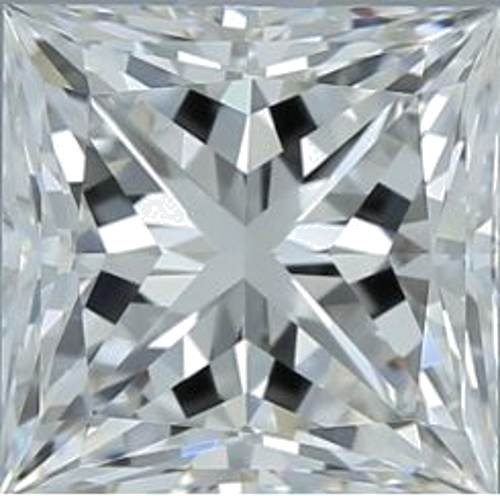 1.5 carat G-VS2 Natūralus Princess Deimantas (1)