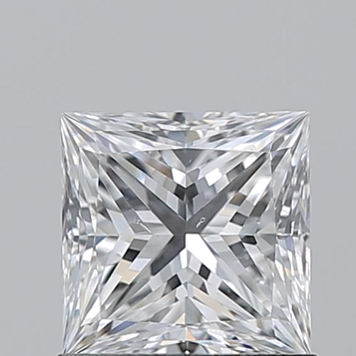 1.01 carat E-SI1 Natūralus Princess Deimantas (1)