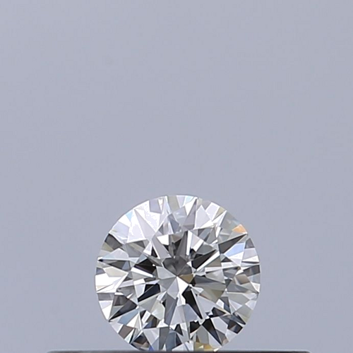 0.18 carat F-VVS2 Excellent cut Natūralus Round Deimantas (1)