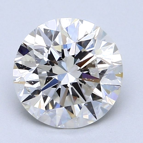 2.02 carat H-SI2 Very Good cut Natūralus Round Deimantas (1)