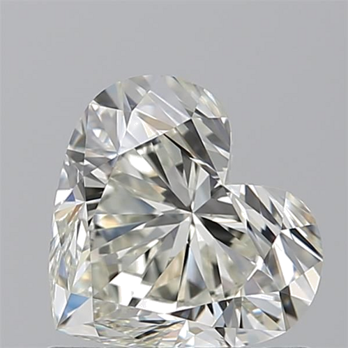 1.01 carat K-VS1 Natūralus Heart Deimantas (1)