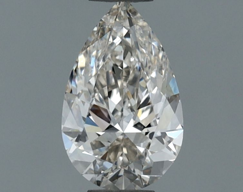 0.64 carat J-VVS1 Natūralus Pear Deimantas (1)