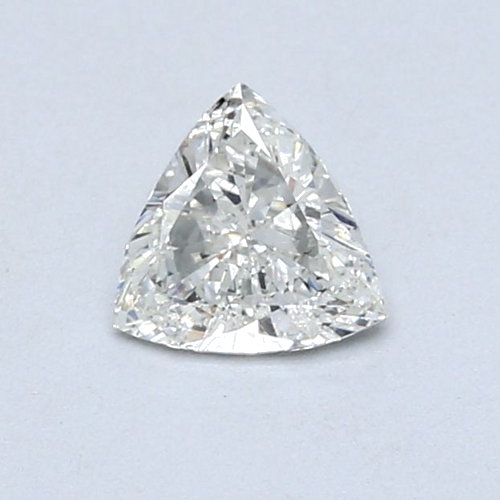 0.47 carat J-SI1 Natūralus Triangular Deimantas (1)