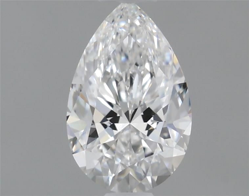 0.4 carat E-VS1 Natūralus Pear Deimantas (1)