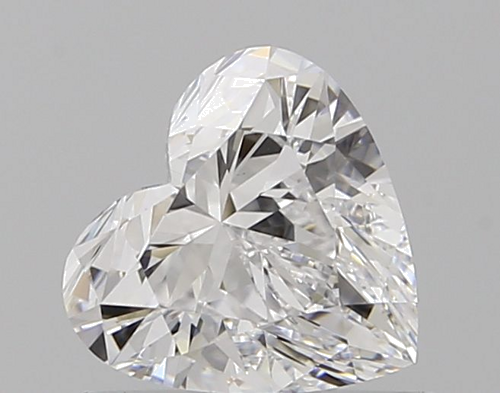 0.7 carat D-VS1 Natūralus Heart Deimantas (1)