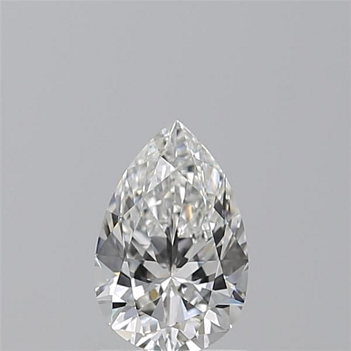 1.01 carat F-VS1 Natūralus Pear Deimantas (1)