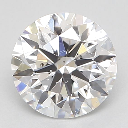 0.61 carat D-SI2 Excellent cut Natūralus Round Deimantas (1)