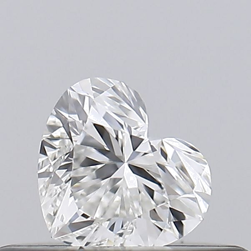 0.22 carat G-VVS2 Natūralus Heart Deimantas (1)
