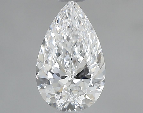 0.7 carat D-VS1 Natūralus Pear Deimantas (1)