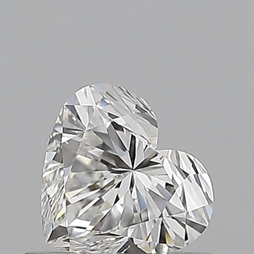 0.58 carat E-VS1 Natūralus Heart Deimantas (1)