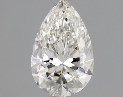 0.5 carat H-IF Natūralus Pear Deimantas (1)