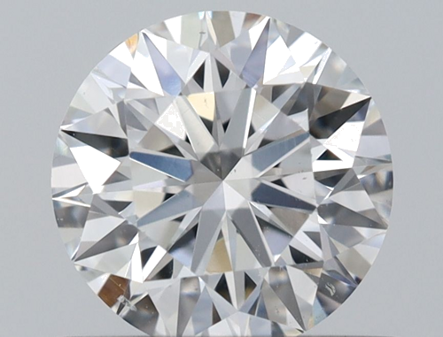 0.58 carat F-SI1 Excellent cut Natūralus Round Deimantas (1)