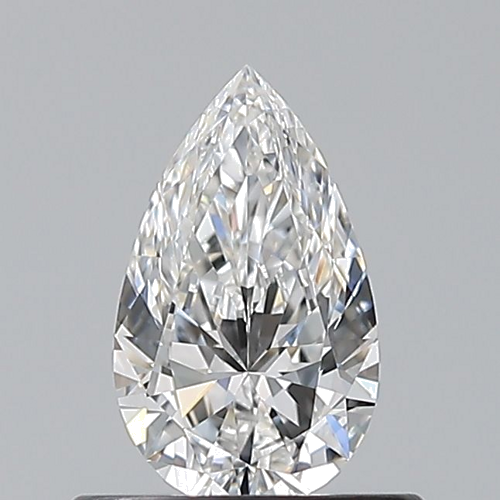 0.5 carat E-VS2 Natūralus Pear Deimantas (1)